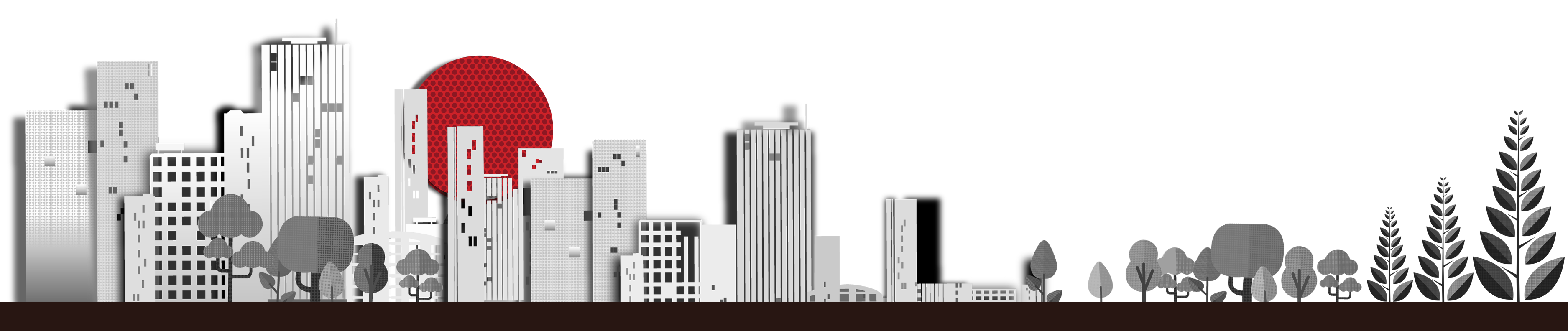 City skyline illustration